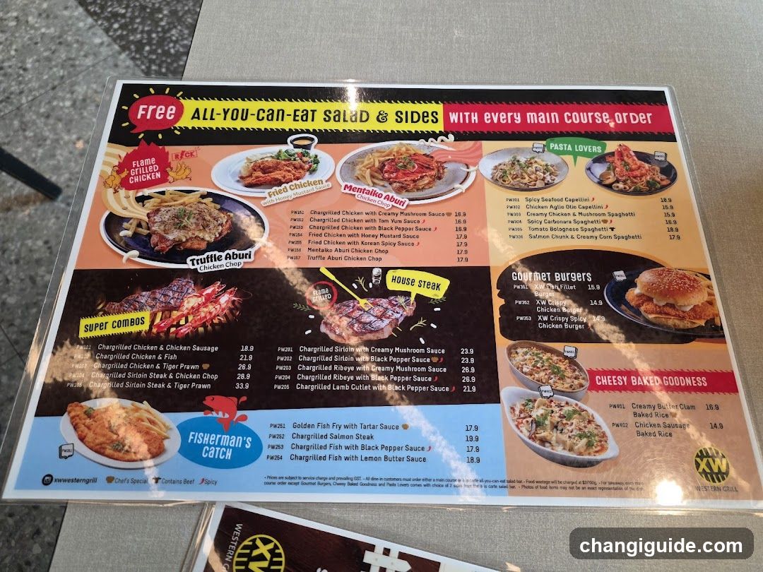 Free All-You-Can-Eat Salad & Sides Menu