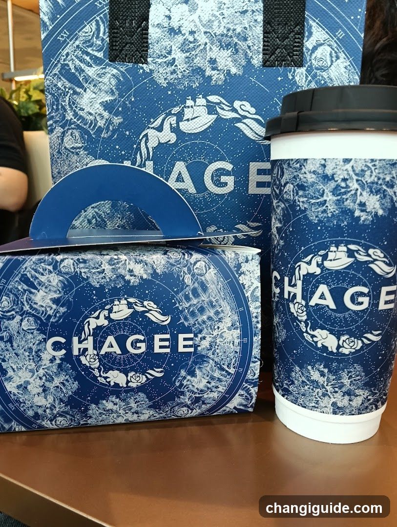 Chagee branded merchandise set