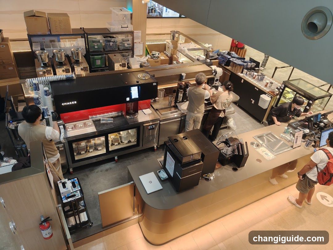 Coffee Shop Interior View