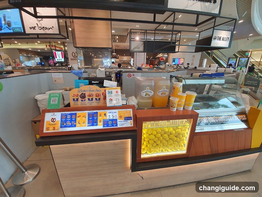 Food Court Counter Display