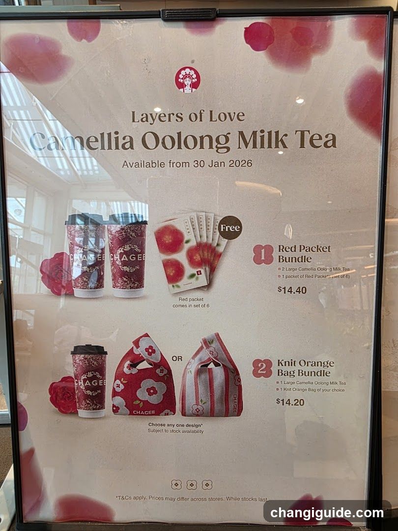 Camellia Oolong Milk Tea Advertisement