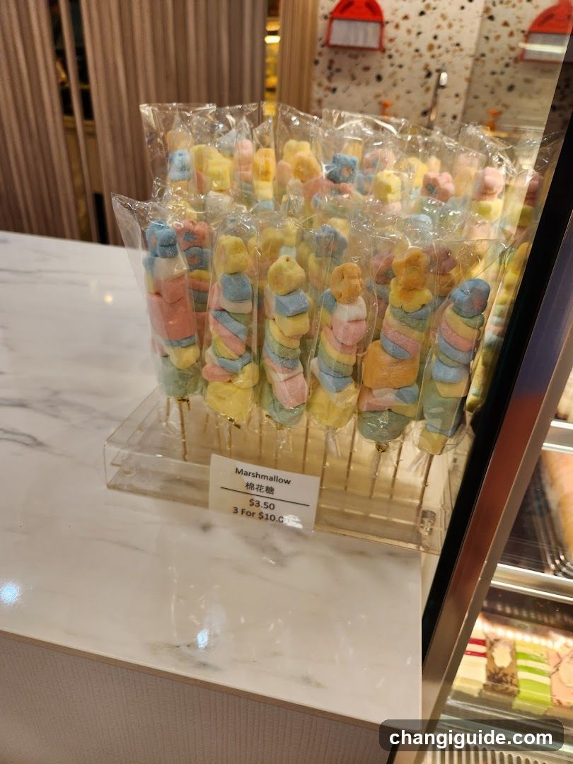 Marshmallow Skewers Display