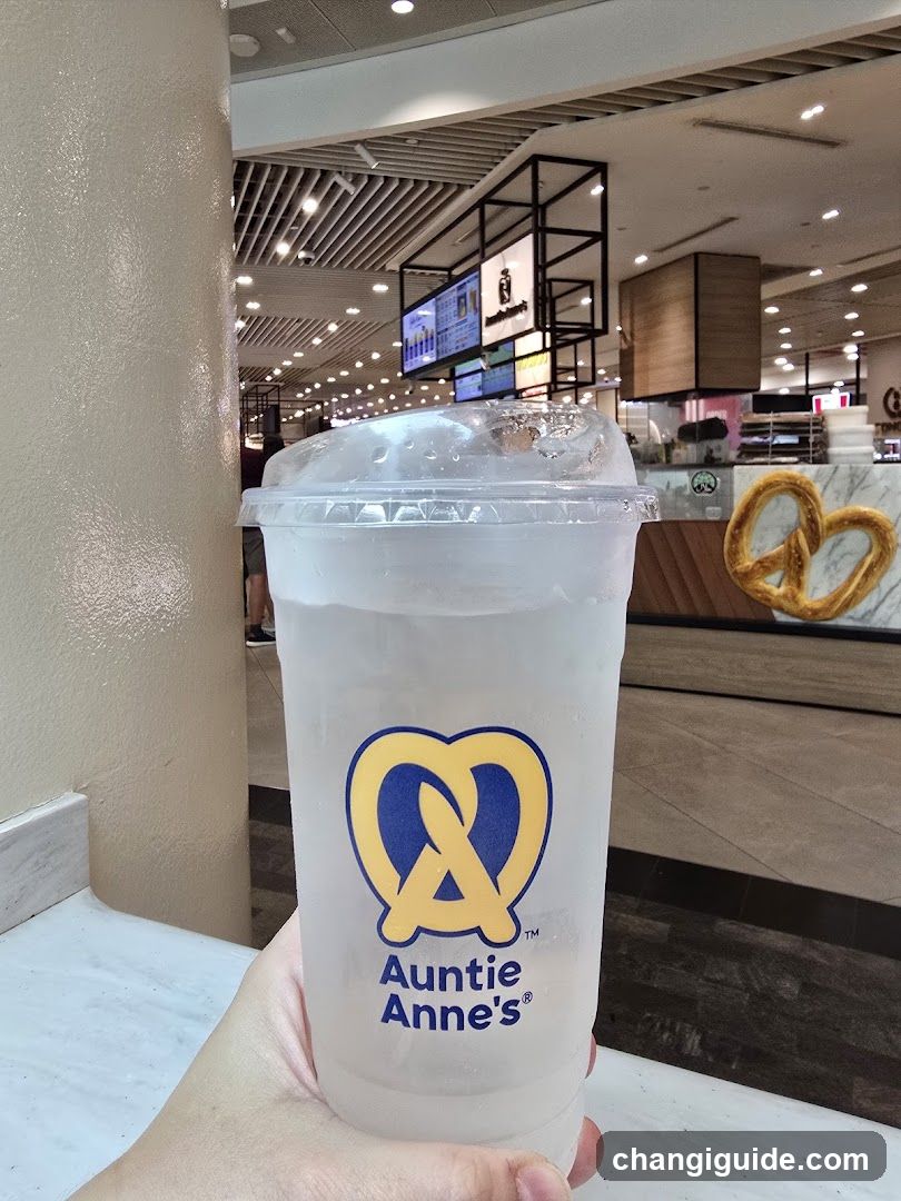 Auntie Anne's Drink in Mall