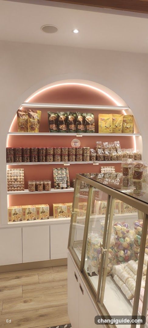Interior of a confectionery shop