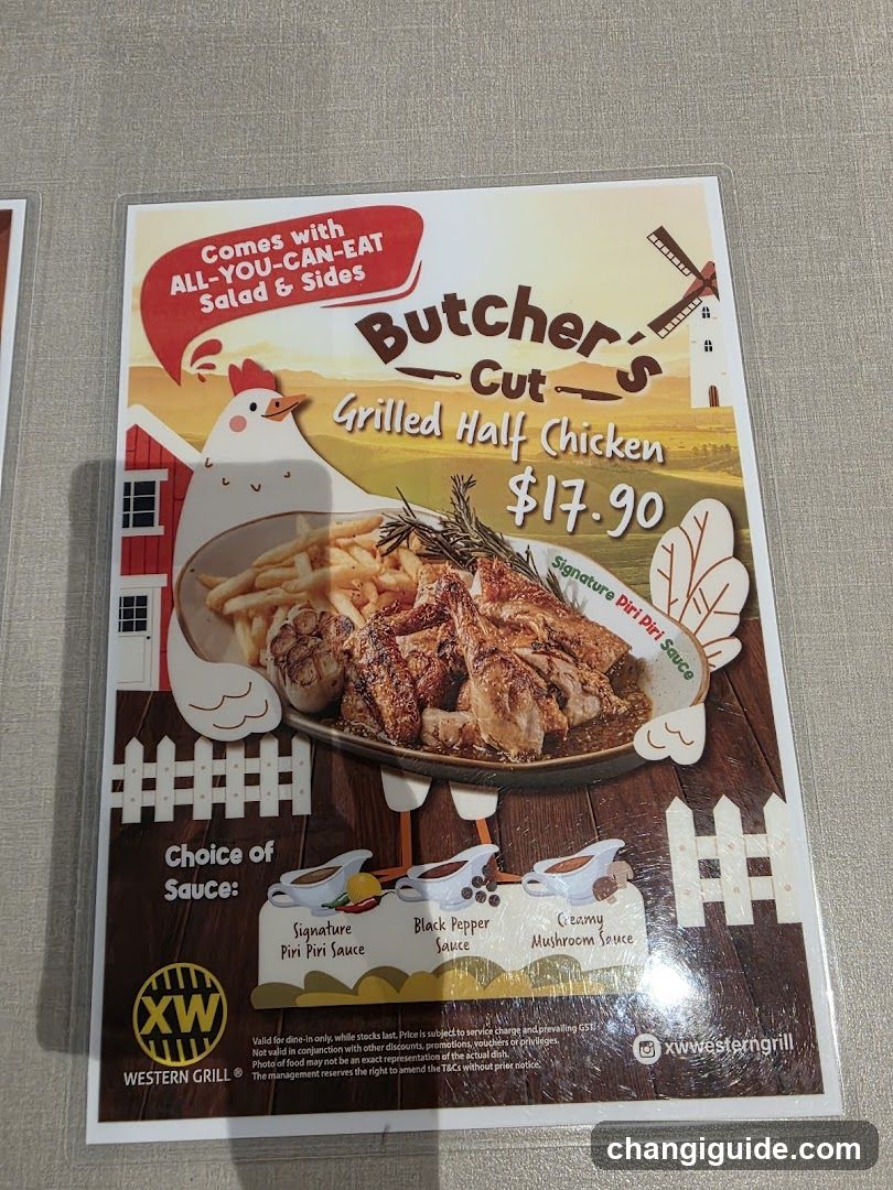 Butcher's Cut Grilled Half Chicken Flyer