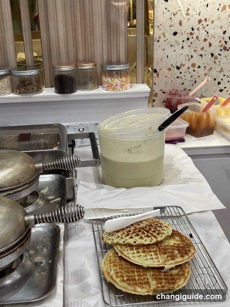Waffle Station Setup