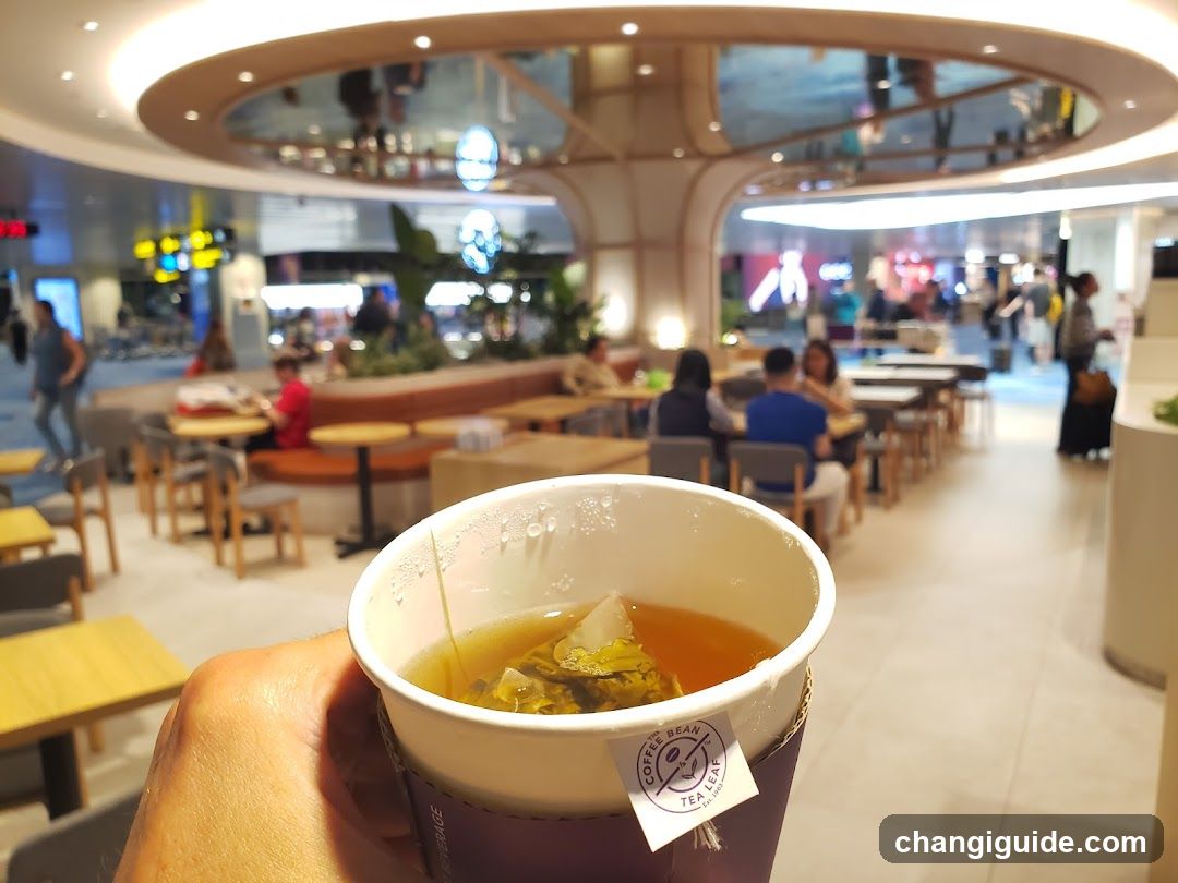 Tea in a Cup at Cafe