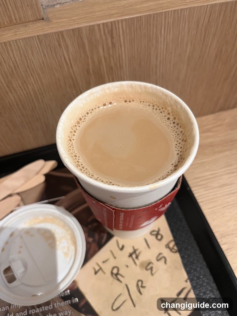 Coffee Cup and Tray