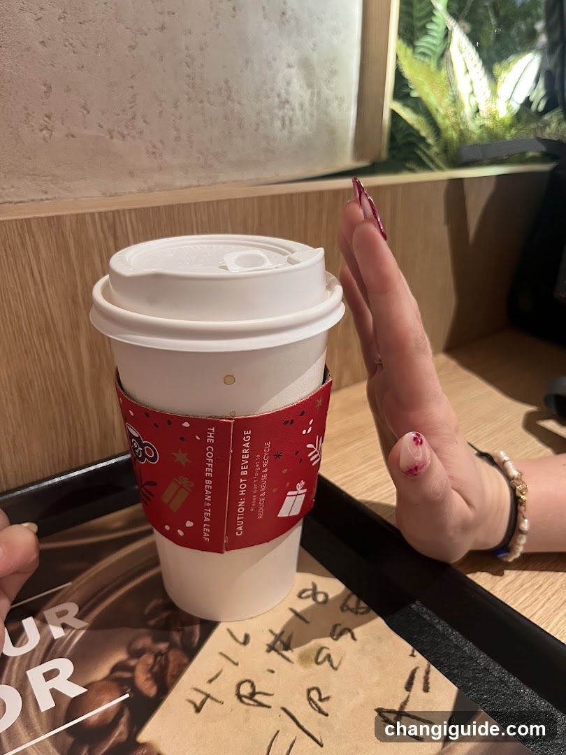 Coffee Cup on Tray