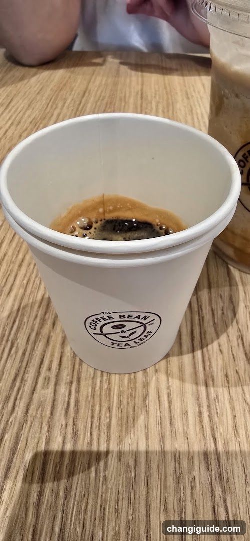 Coffee Cup on Wooden Table