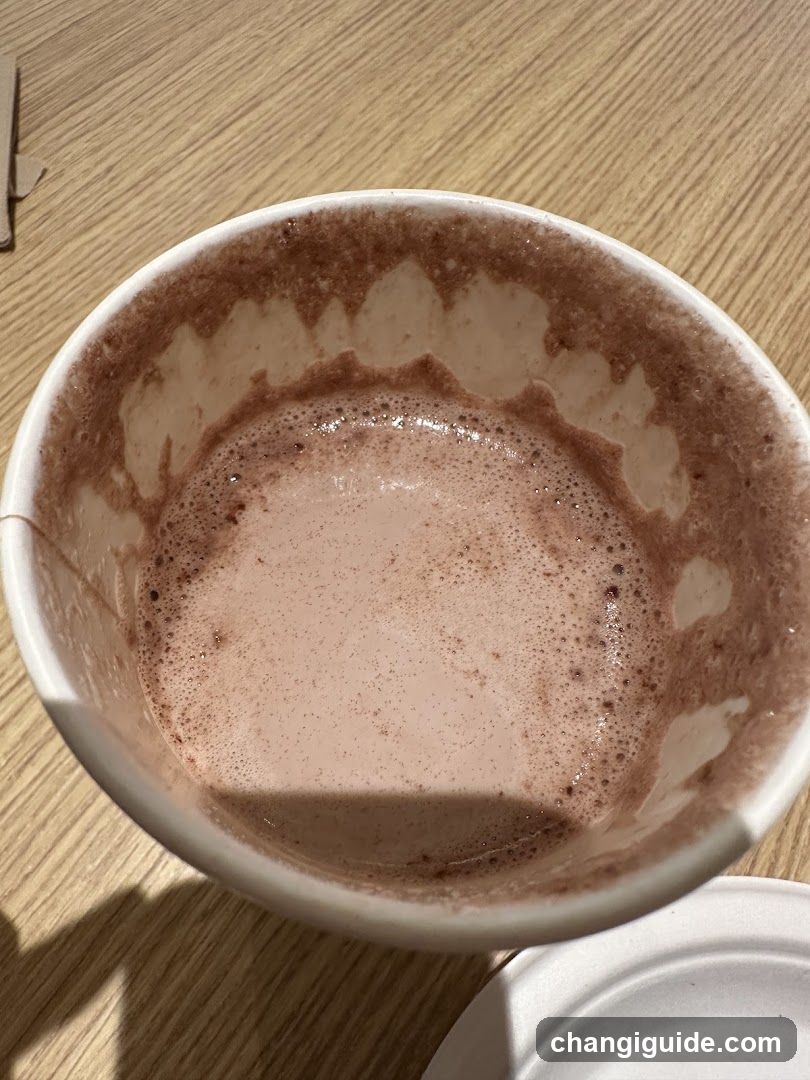 Chocolate Drink in Cup