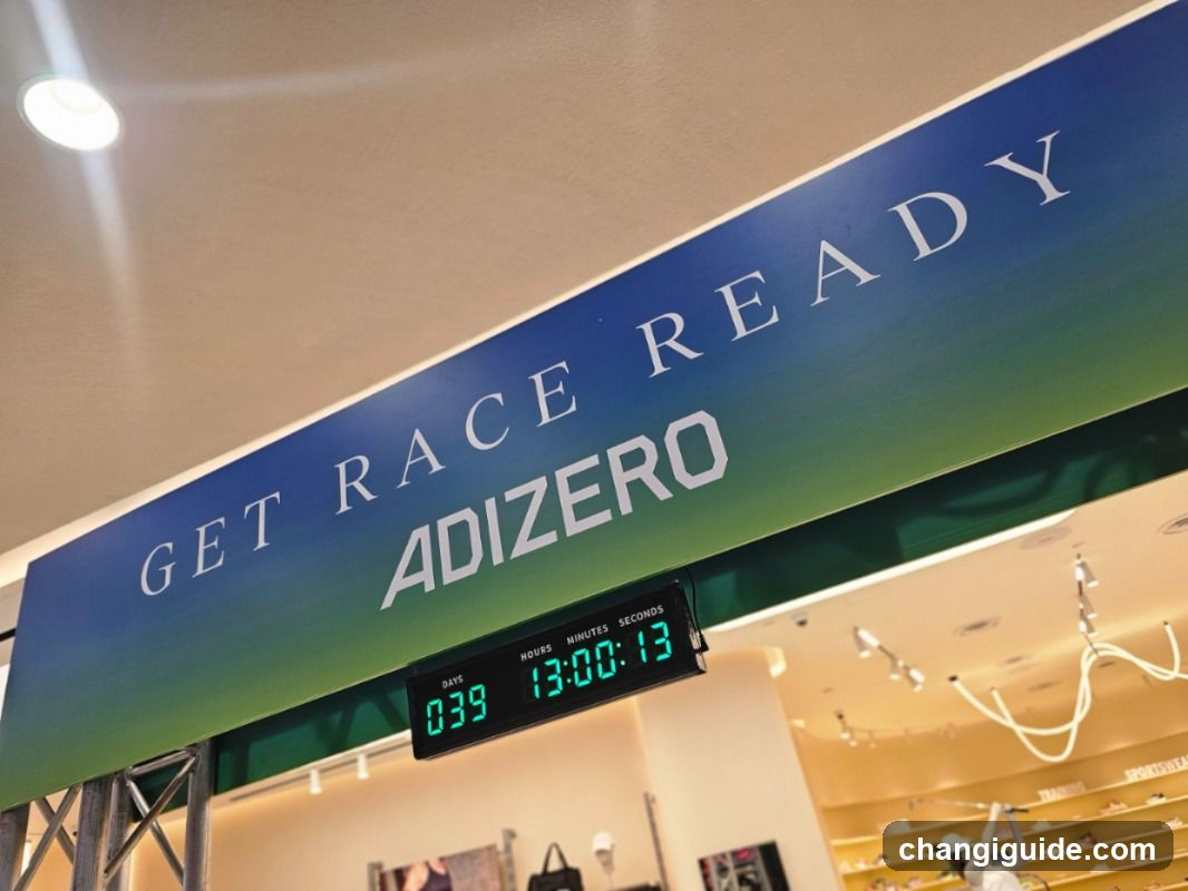 Adizero Store Signage