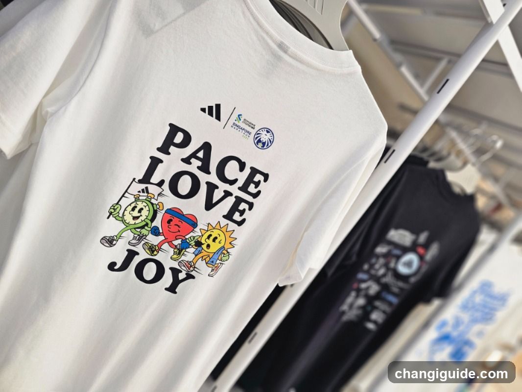 Adidas T-shirt with PACE LOVE JOY design