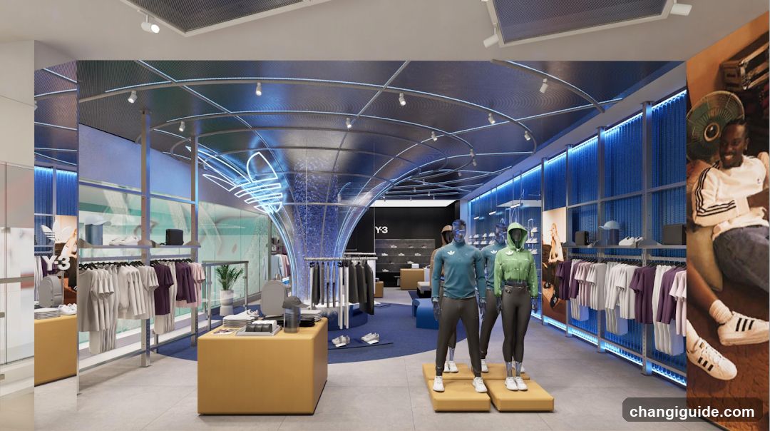Adidas Y-3 Store Interior