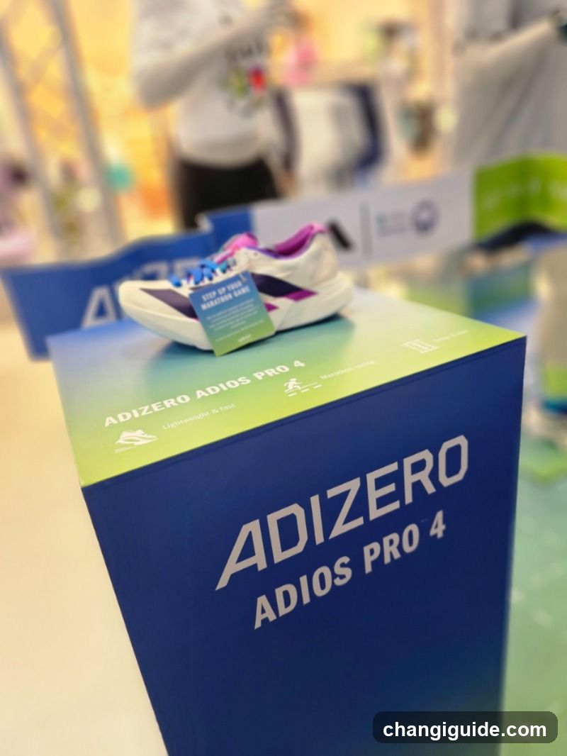 Adizero Adios Pro 4 Display