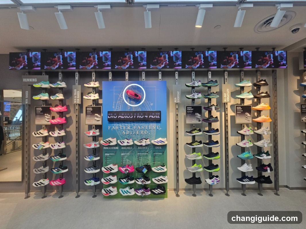 Adidas Store Interior Display