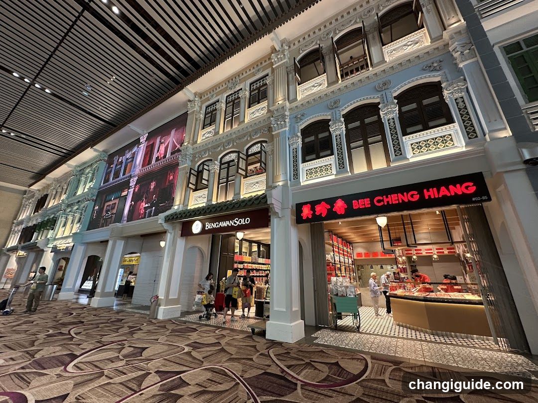 Bee Cheng Hiang and Bengawan Solo Storefronts