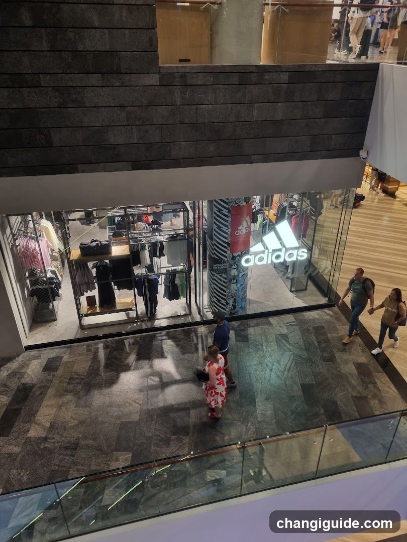 Shopping Mall Interior View