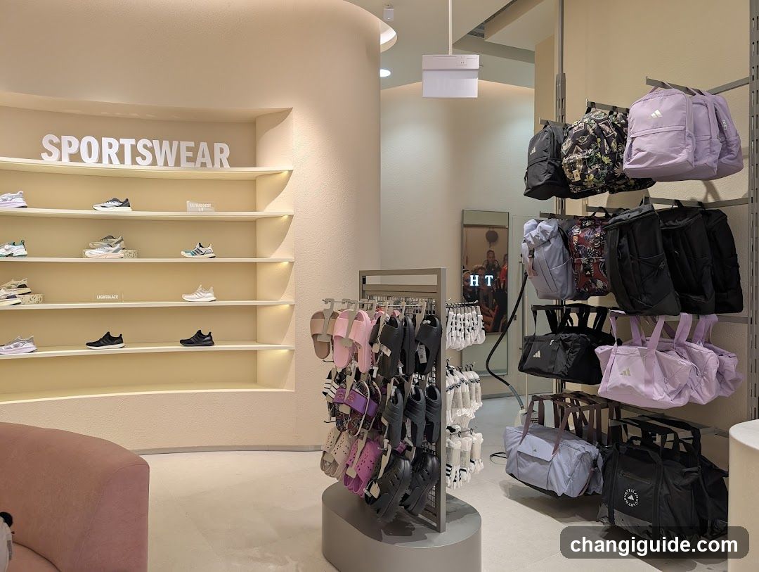 Sports Store Interior Display