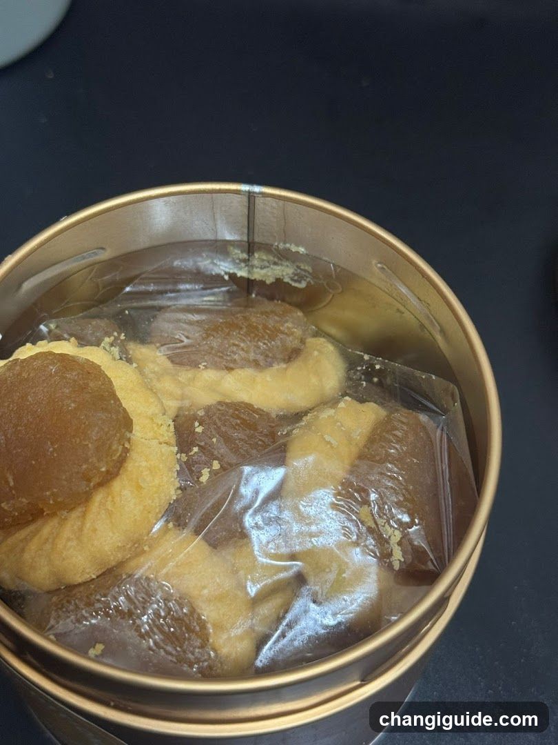 Baked Goods in Tin Container