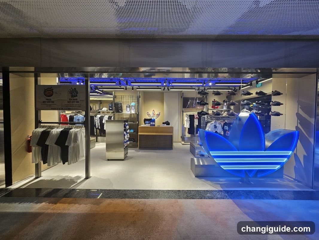 Adidas Store Interior View