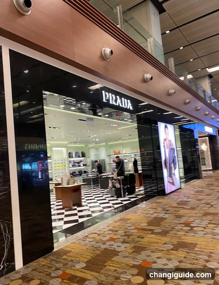 Prada Singapore Changi Airport Terminal 1 GF