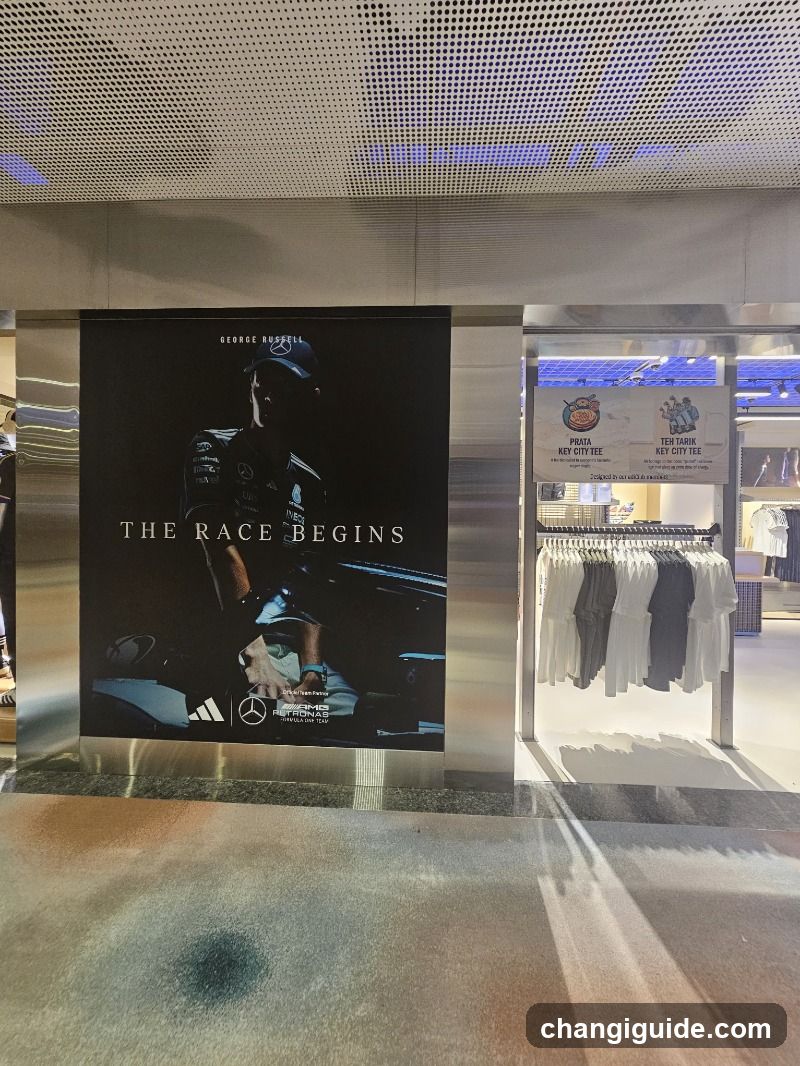 Adidas George Russell Campaign Display
