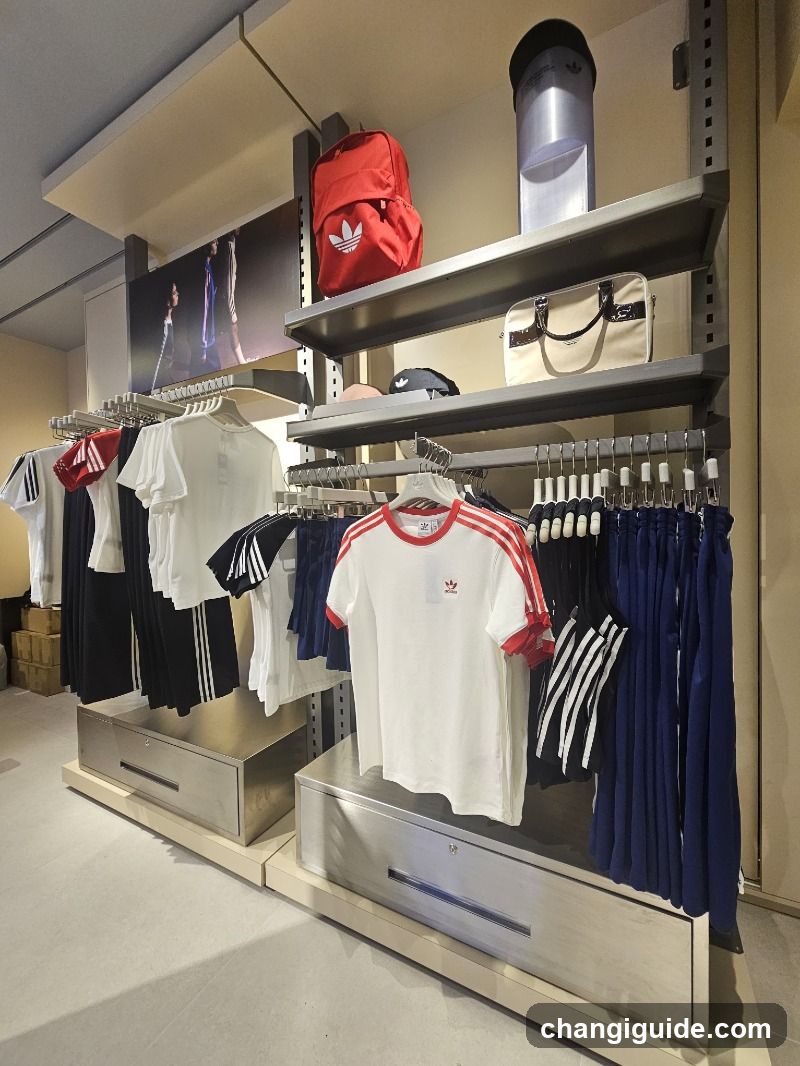 Adidas Store Interior Display