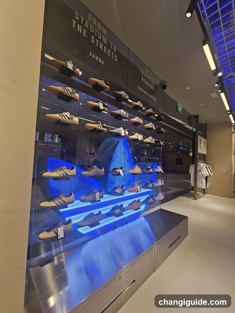 Adidas Shoe Display
