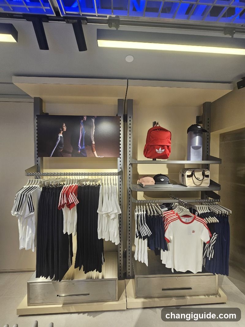 Adidas Store Interior Display