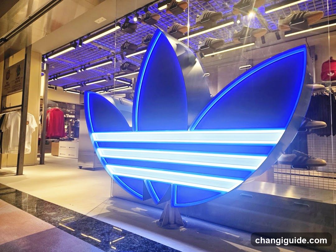 Adidas Store Interior View