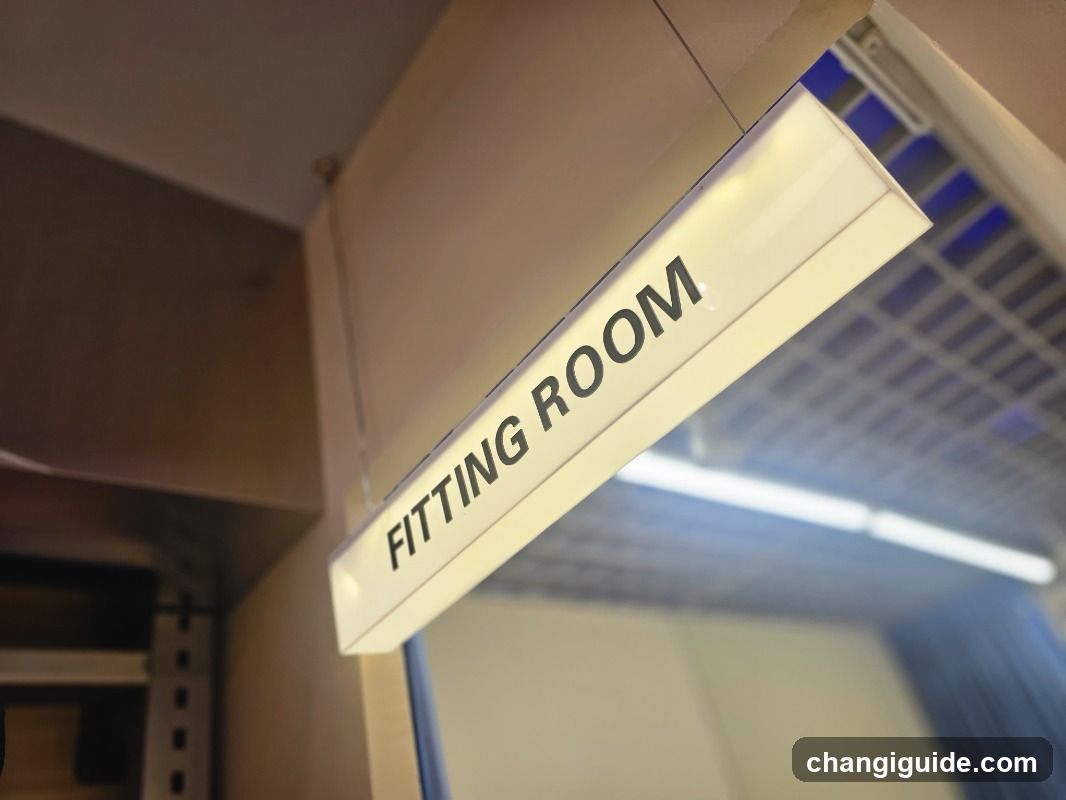 Fitting Room Signage