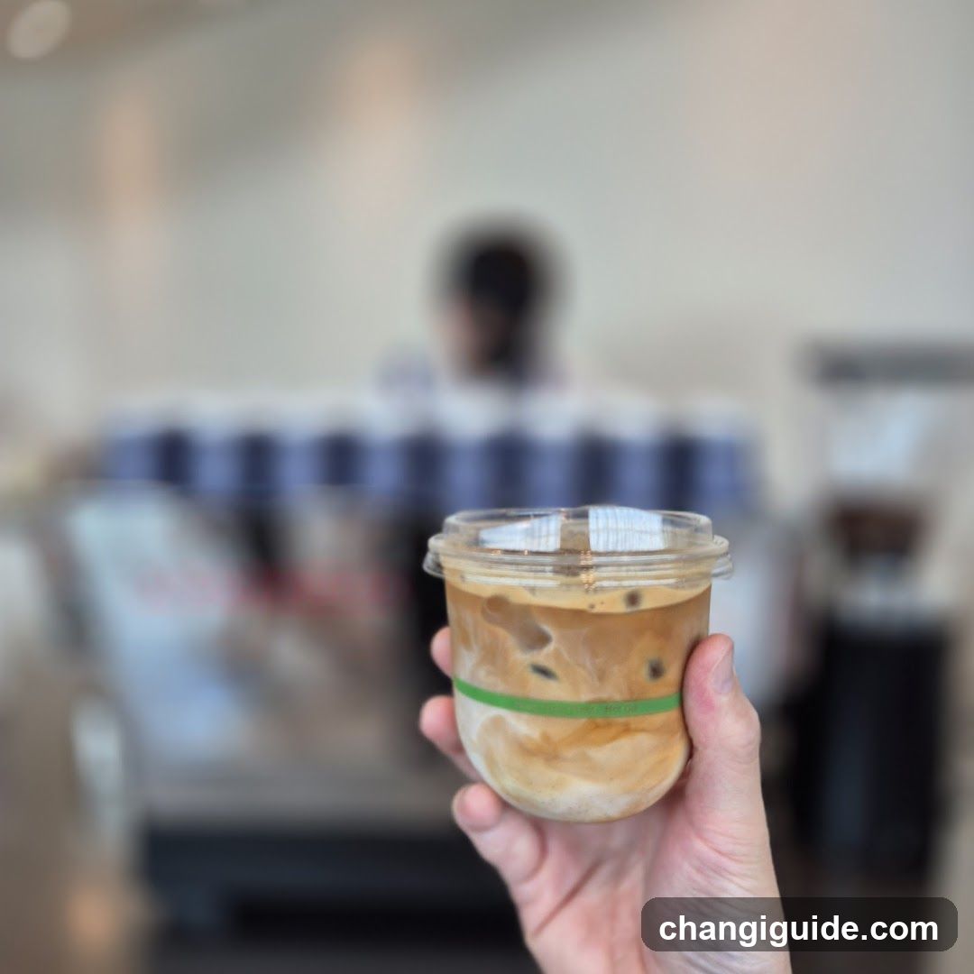 Iced Coffee in Hand