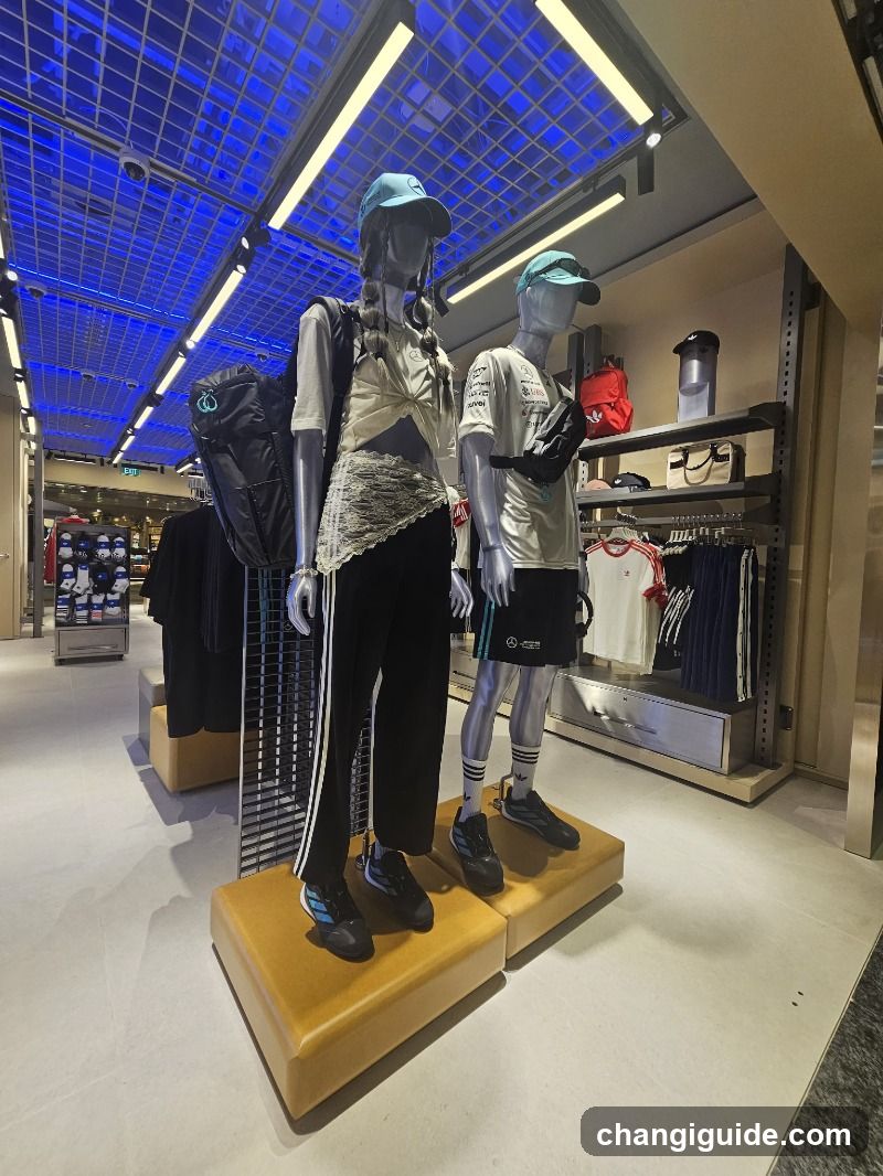 Sportswear Store Interior Display