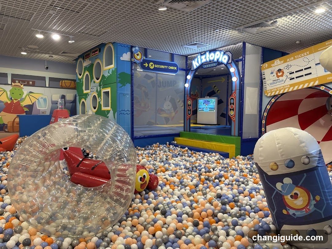 Indoor Play Area with Ball Pit and Interactive Zone