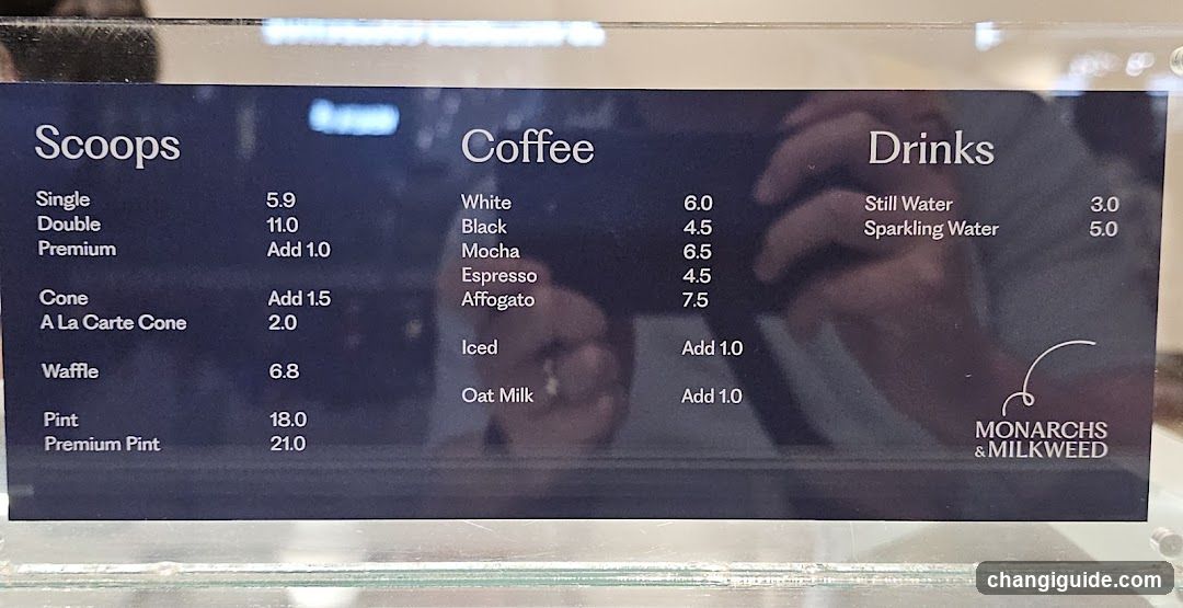 Monarchs & Milkweed Menu Board