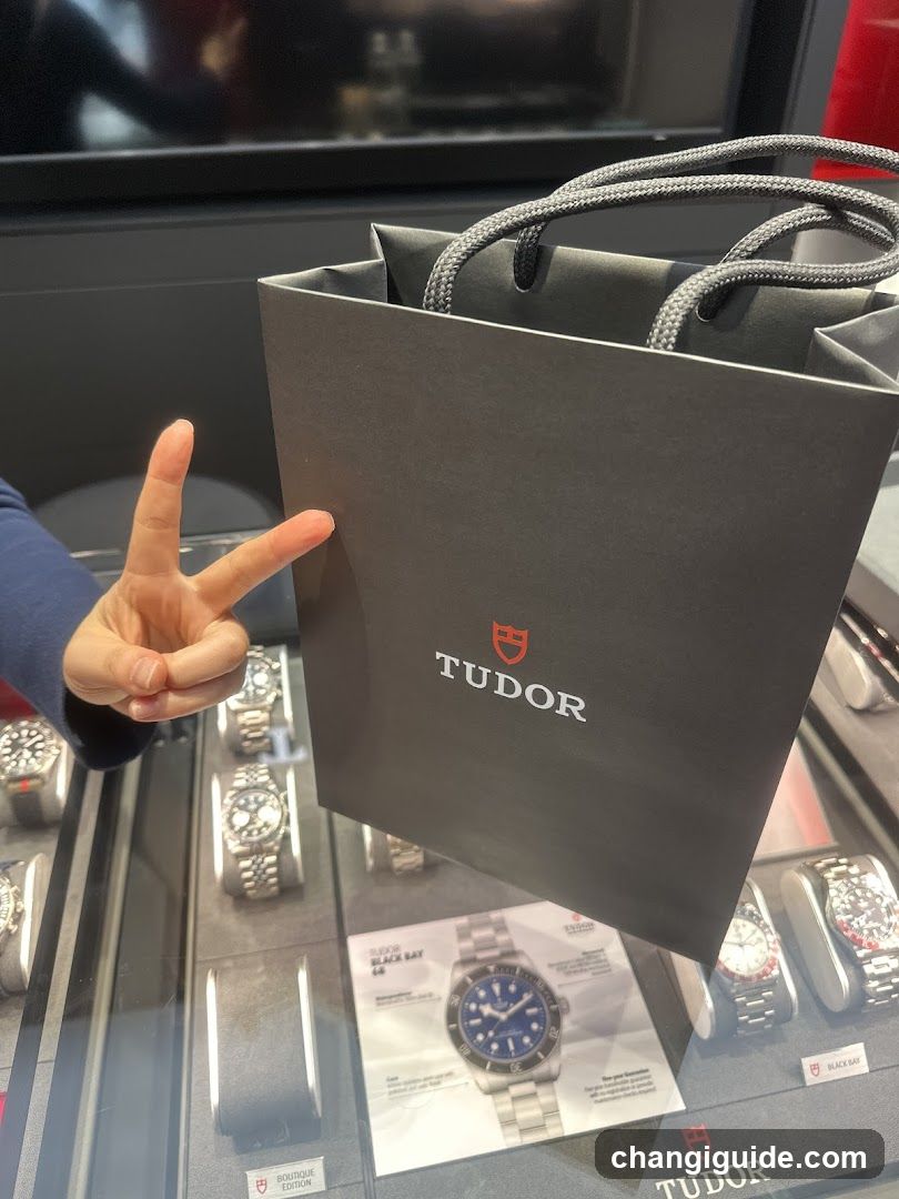 Tudor Watch Shopping Bag