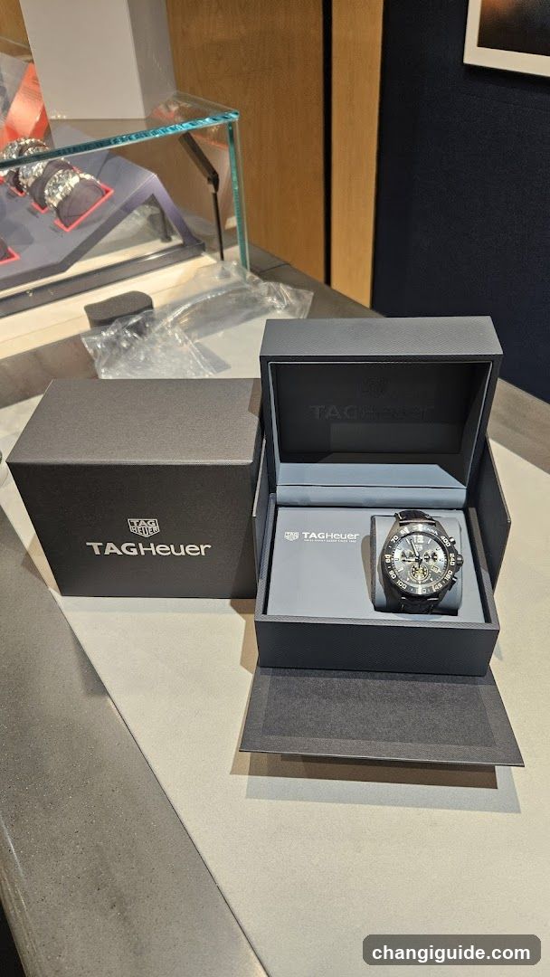 TAG Heuer Watch Display