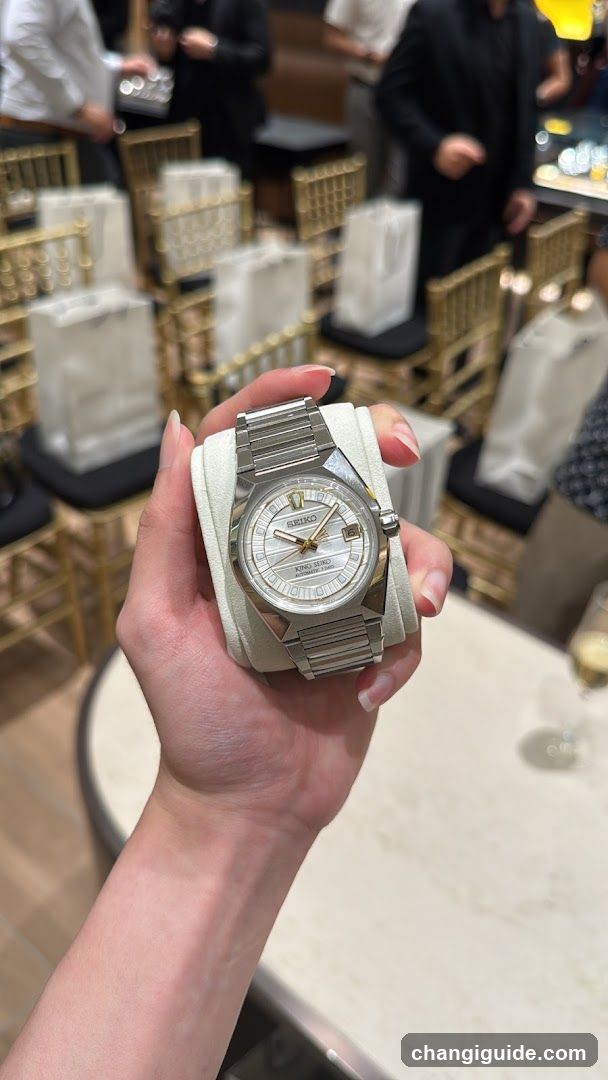 Luxury Watch Display at Event