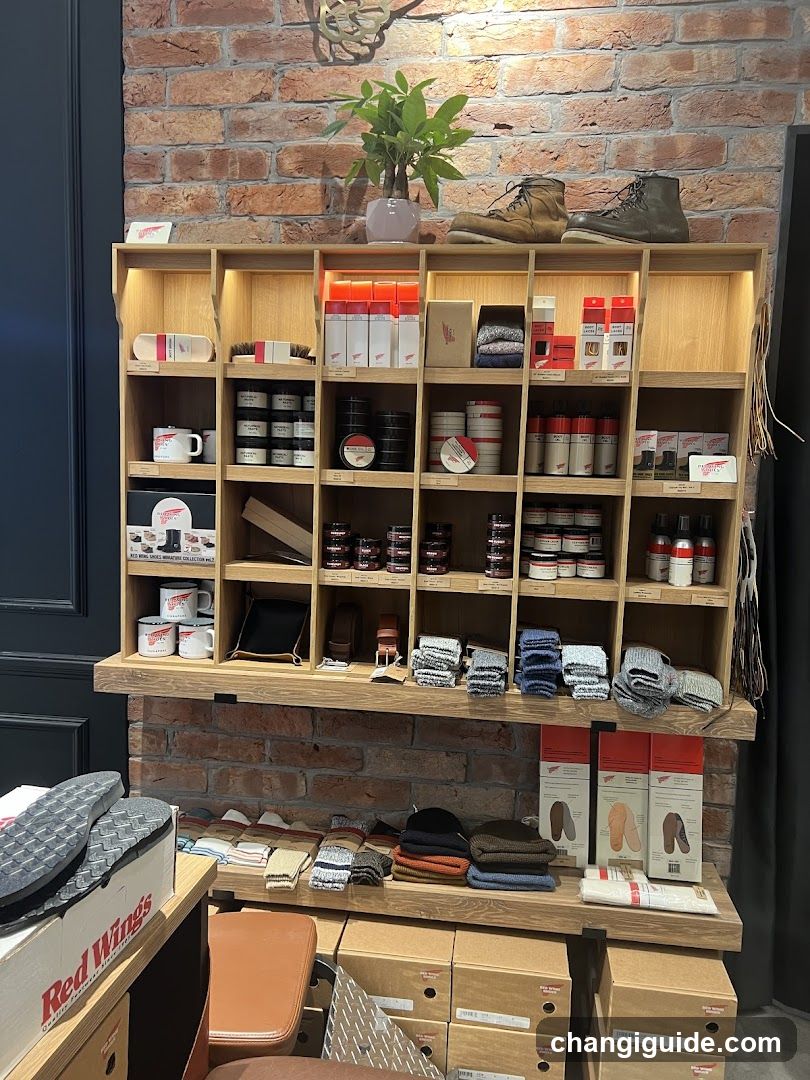 Shoe Care Product Display