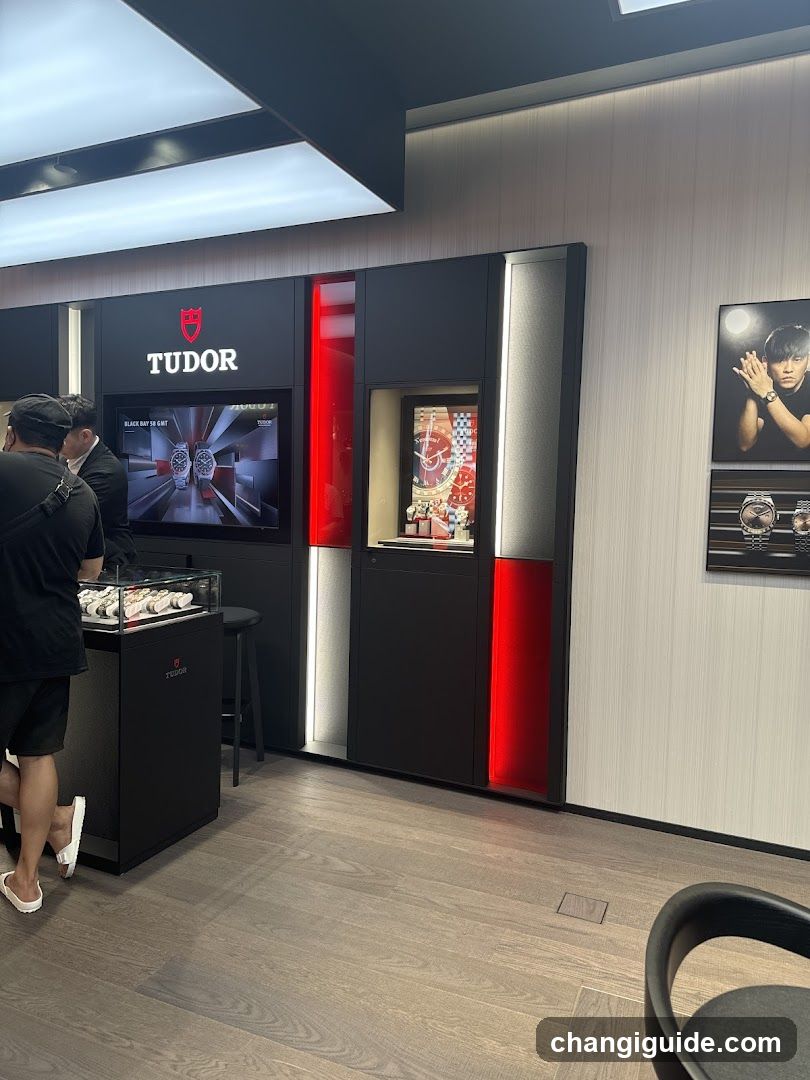 Tudor Watch Store Interior