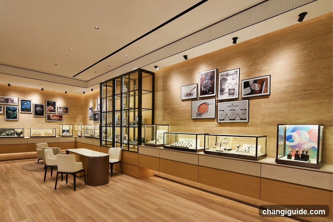 Luxury Watch Store Interior