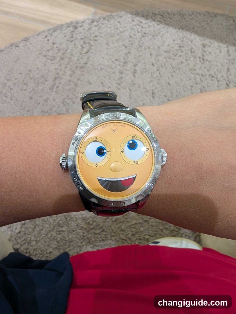 Emotional Watch on Wrist