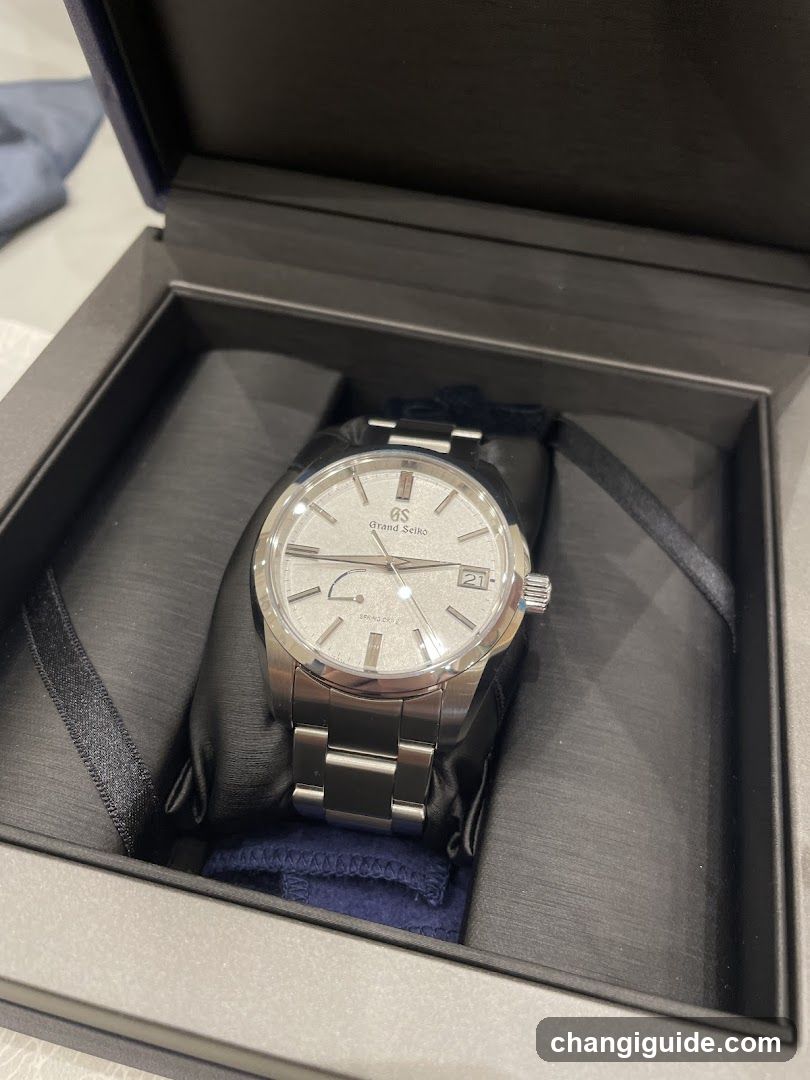 Grand Seiko Watch in Box