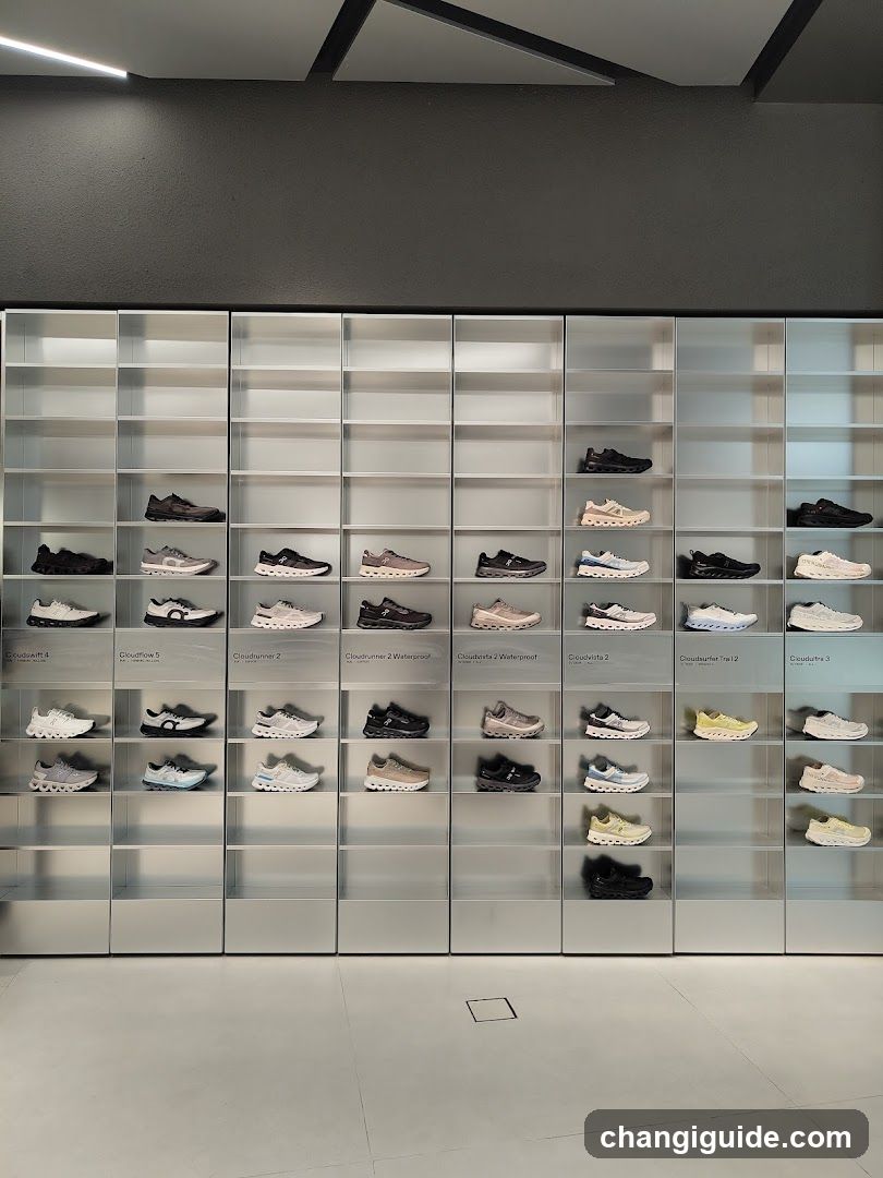 Shoe Display Wall