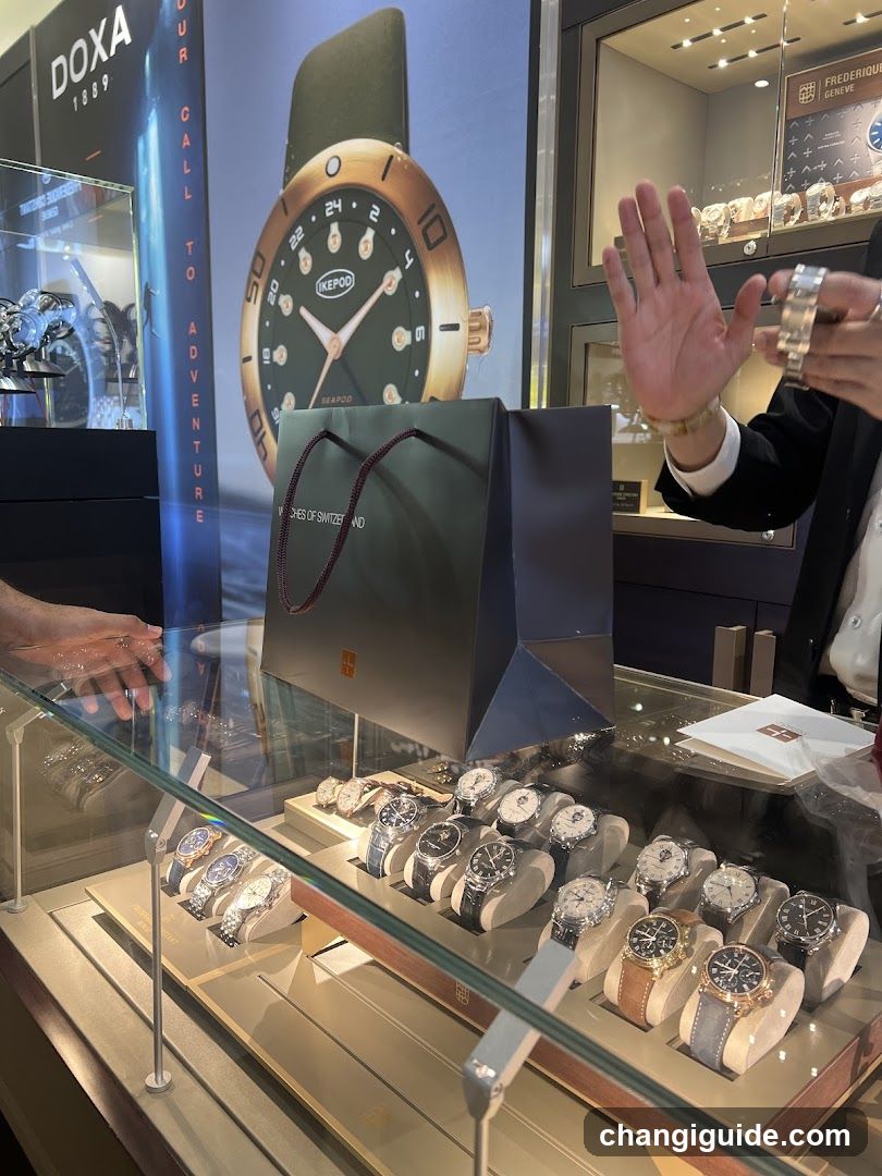 Watch Store Interior Display