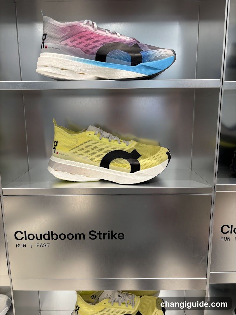 Cloudboom Strike Shoes Display
