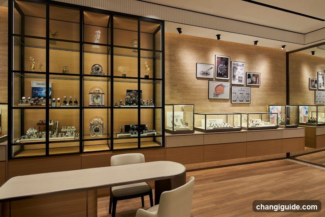 Luxury Watch Store Interior