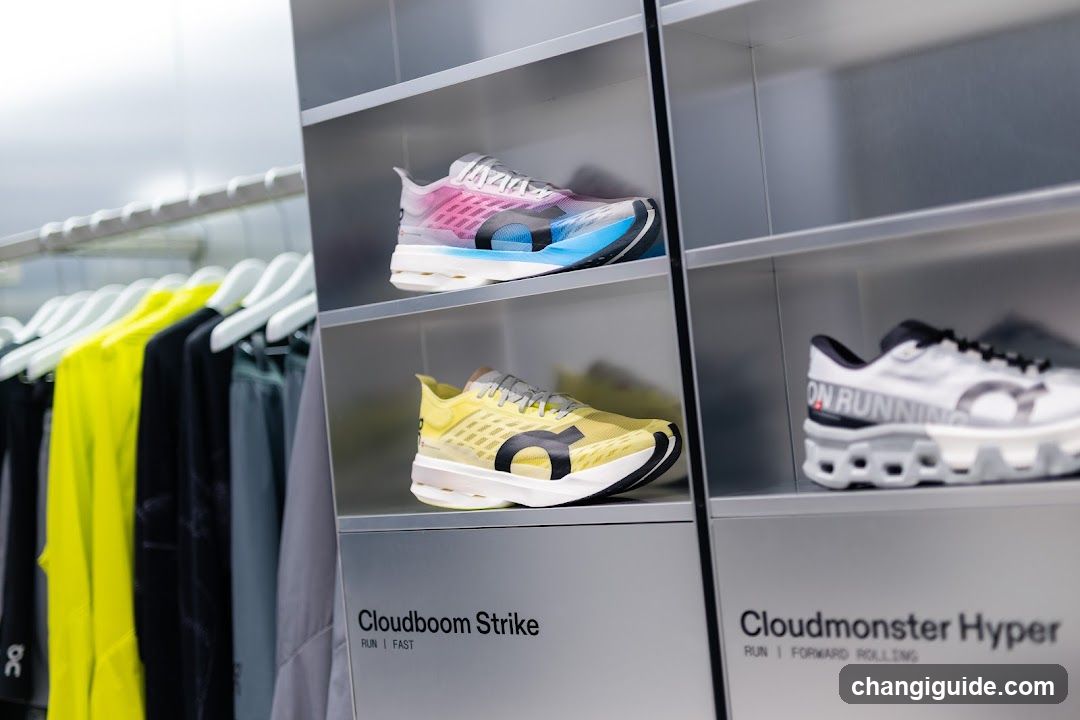 Cloudrunning Shoe Display
