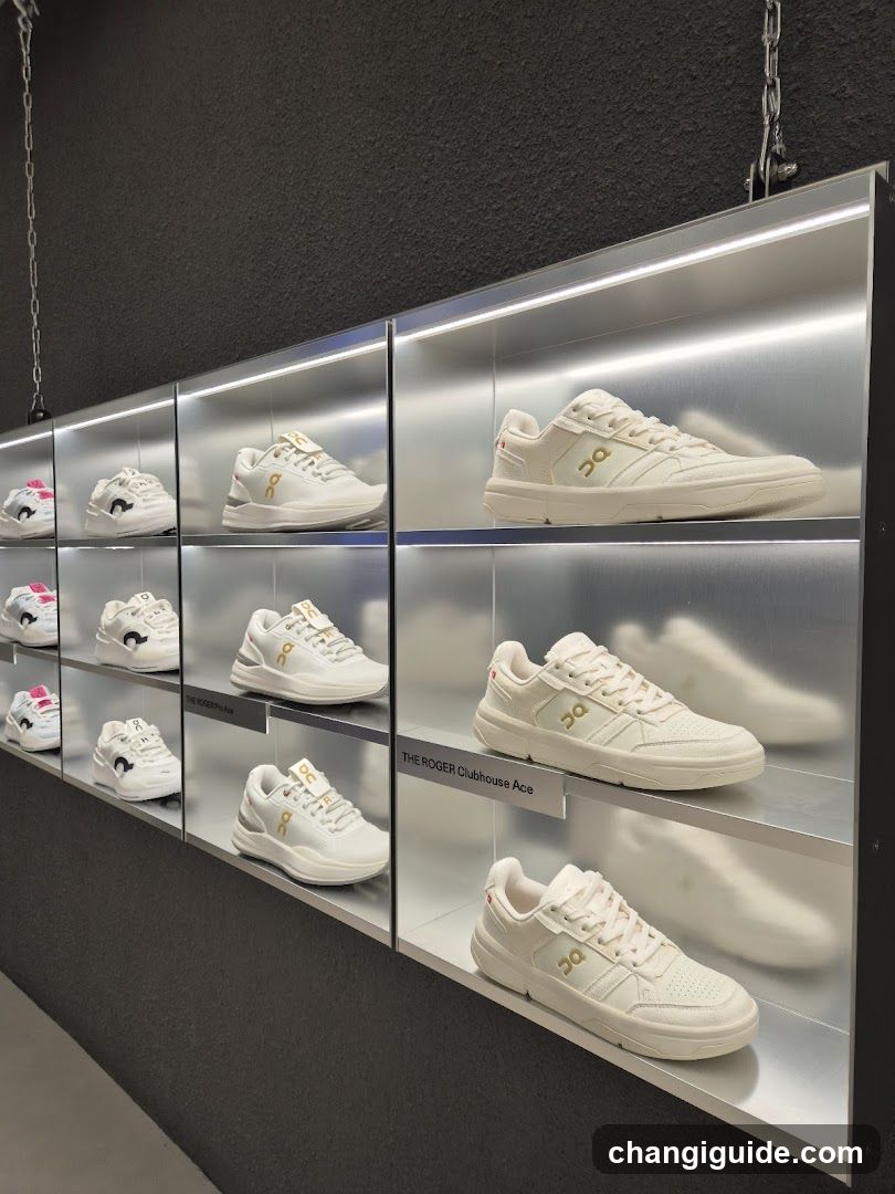 Shoe Display Wall